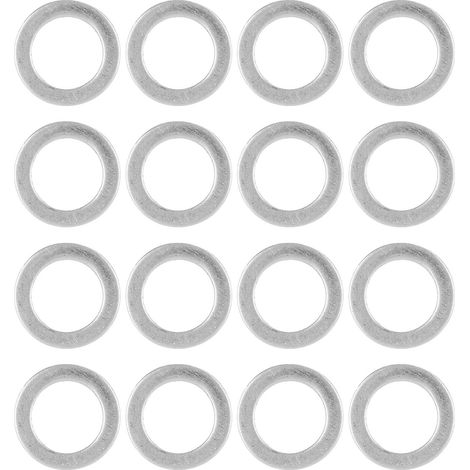 Kit d'accessoires de maintenance : 60 rondelles plates en acier inoxydable, diamètre intérieur 6 mm, diamètre extérieur 9 mm (4807-0609-1000)