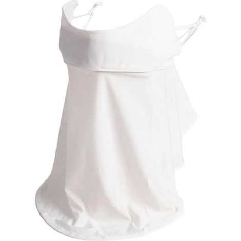Sonnenschutz-Gesichtsmaske, leichte und atmungsaktive Sonnenschutz-Gesichtsmaske mit Farbverlaufstechnologie, Gesichtsmaske aus Eisseide.