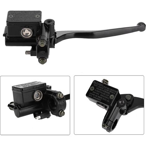 Maître-cylindre de frein droit en aluminium ABS pour quad Suzuki King Quad 250 (1/5)
