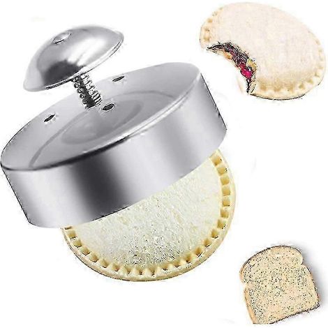 Coupe-sandwichs et scelleuse, scelleuse et décroûteuse ronde en acier inoxydable