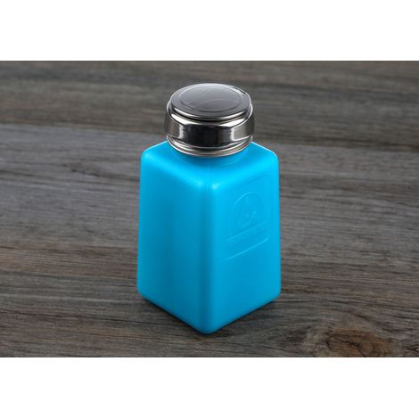 Distributeur à pompe RS PRO 180ml pour Nettoyant, Bleu ( Prix pour 1 ) (1/2)