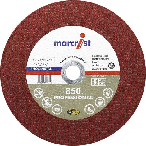 Trennscheibe D230x1,9mm gerade Winkelschleifer Bohrung 22,23 mm (1/5)