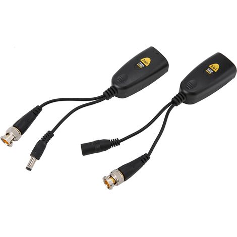 Émetteur-récepteur vidéo haute définition 5 MP + balun d'alimentation à paire torsadée (1/5)