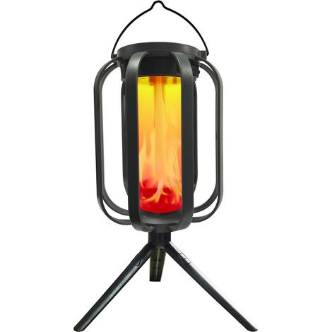 Confezione da 2 lanterne solari per illuminazione esterna - Lanterne da terra - Campeggio - Terrazze - Giardini - Cortili - Verande - Decorazione da giardino (1/2)