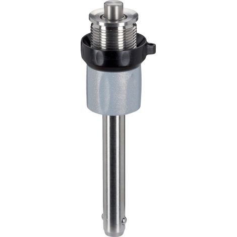 Boulon de verrouillage à bille autobloquant avec poignée réglable D1 = 8 mm / L1 = 35 mm / L1 = 45 mm/Acier inoxydable 1.4305 22370.0619