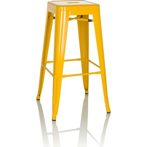 Barhocker VANTAGGIO HIGH metallic gelb hjh OFFICE