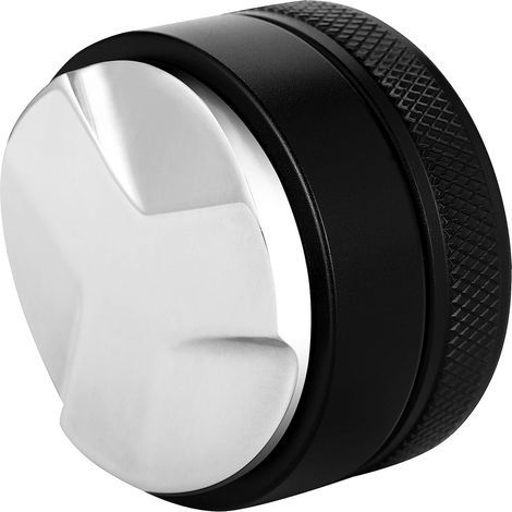 Distributeur de café 58 mm, répartiteur de mouture à trois pales, accessoire pour machine espresso, coloris noir (1/5)