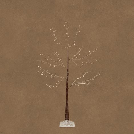 Luca Lighting LED Baum H 120 cm klassisch weiß - 150 LED frosted