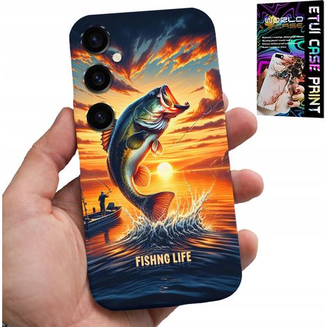 Funda para Samsung Galaxy S24 Plus - Funda con diseño de caña de pescar + cristal (1/5)