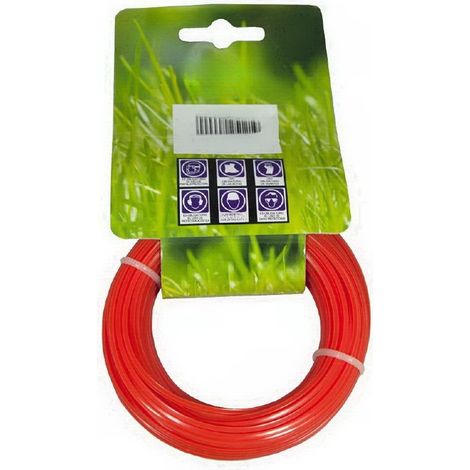 Hilo Nylon para Desbrozadora 15 metros 2,4 mm CUADRADO 225123