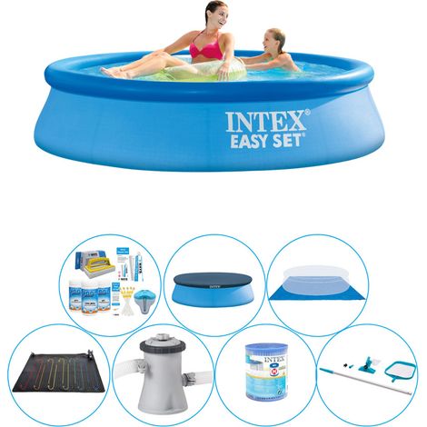 Pack de piscine - Intex Easy Set Ronde 244x61 cm - OFFRIR (1/5)