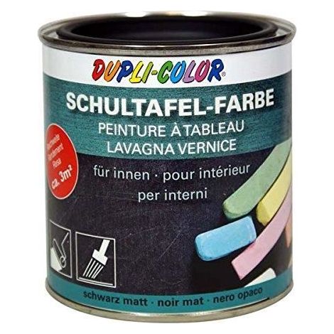 Peinture - DUPLI-COLOR - DC Peinture pour Tableau Noir - 375ml - Mat - Intérieur
