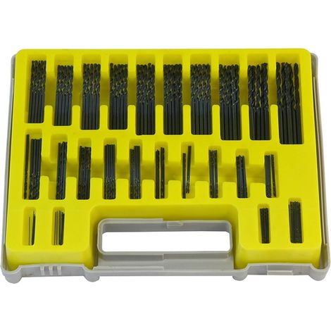 Coffret de 150 Forets HSS - grande résistance - multirex