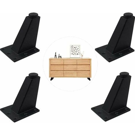 4 pieds de meuble réglables, pieds de cuisine, comptoir, bar