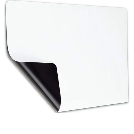 Tigrezy – Tableau blanc magnétique effaçable 40x30 cm – Résistant aux taches – Pour planification repas et liste d'épicerie – Accessoires aimantés inclus (1/5)