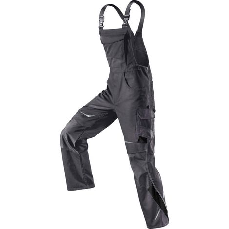 [NEUWERTIG] Kübler Latzhose Arbeitshose Pulsschlag Anthrazit Schwarz Gr 28 Meterstabtasche B-Ware
