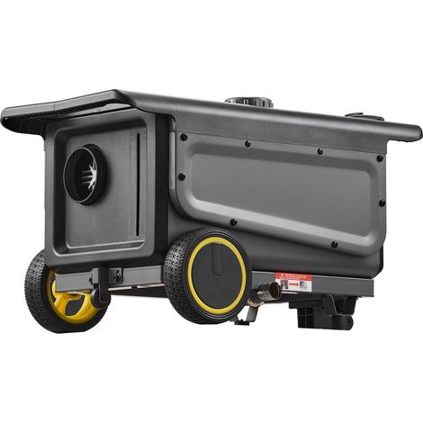 Chauffage Diesel Portable 5-8KW DC 12V/24V avec Contrôle Bluetooth, Écran LCD, Trolley et Réservoir de 5L pour Camions et Vans (1/5)
