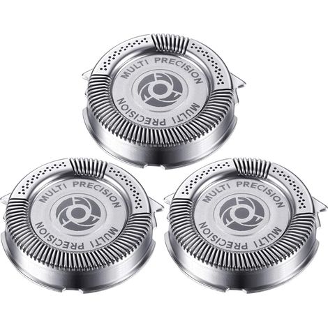 3 piezas de cabezales de repuesto SH50/52 compatibles con Norelco Series 5000 (S5xxx), AquaTouch (S5xxx), AquaTouch (AT8xx, AT7xx) y PowerTouch (PT8xx, PT7xx), (3 piezas) (1/5)