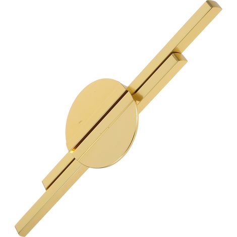 ZHIJIA PREMIUM Lot de 2 poignées demi-lune dorées - Pour placards de cuisine et meubles de salle de bain (1/5)