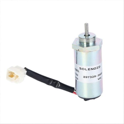 Électrovanne d'allumage 12 V pour pelle hydraulique, compatible avec les modèles Kobe et Hitachi 70 et 75. (1/5)