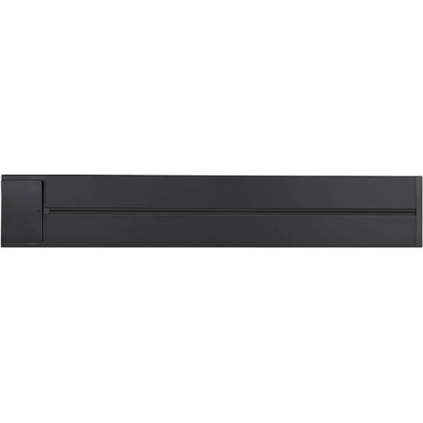 Carril base con interruptor 32A, 50cm KOOB, negro (1/4)