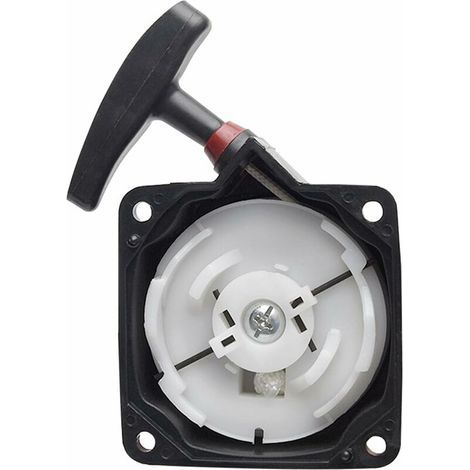 Zipper Jump Starter Brush Cutter Hedge Trimmer Manual for Many Brushcutter Lawn Mowers (Black, Size: 1 Piece)
