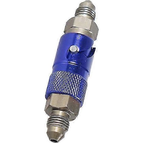 Adaptateur de raccord rapide pour liquide de frein An3, adaptateur de tuyau de frein, accessoire de moto en aluminium E8bc -/jy (Bleu-B) (1/5)