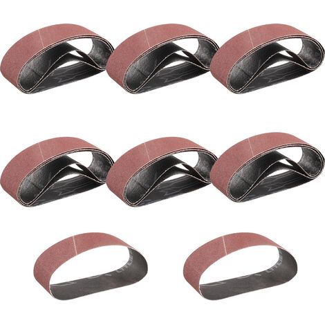 20Pièces Bandes Abrasives Set 40x303mm Grain 180 Bandes Abrasifs Convient pour Ponceuse à Bande (1/5)