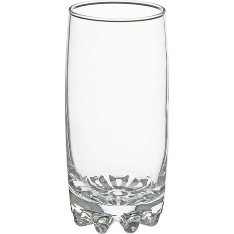 Verre haut transparent 38 cl 6 x 6 x 14,5 cm