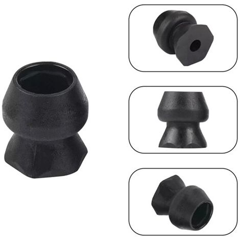 4 colors: Black Material: Rubber Trailer door bracket kit, anti-deformation, suitable for most... (1/4)