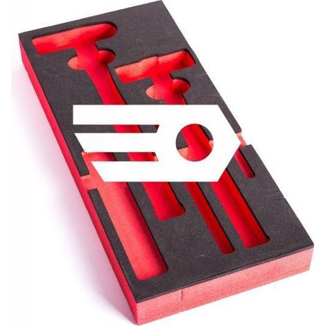 Facom – Plateau mousse pour servante d'atelier – Compatible armoires CHRONO XL/JET XL – Organisation outils – Protection optimale