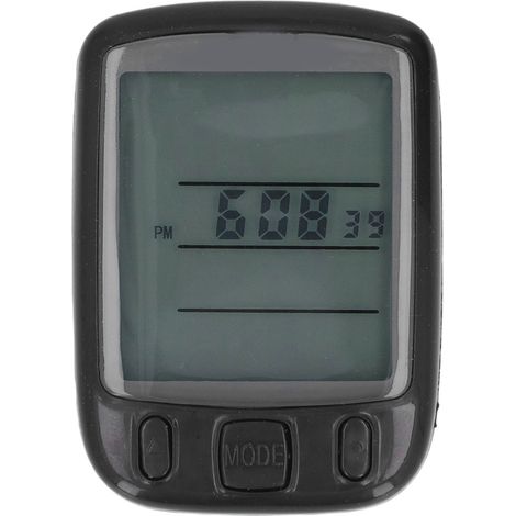 Ordinateur de vélo étanche antidérapant haute précision compteur kilométrique filaire pour vélos (1/5)
