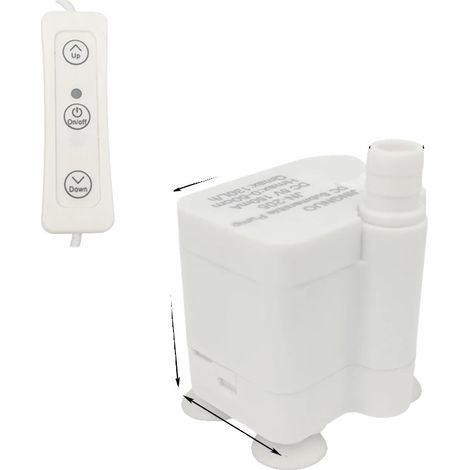 Pompe de filtration d'aquarium, débit réglable, fonctionnement ultra-silencieux, 3W (1/2)