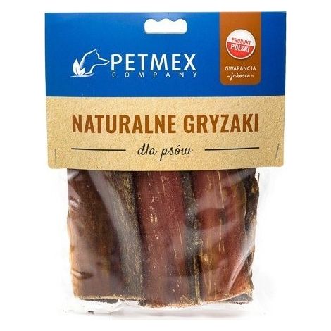 Delizioso snack masticabile naturale per cani, Petmex Esofago Piatto di Manzo 100g