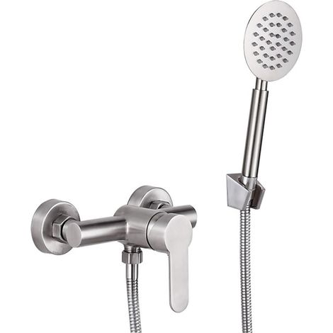 Ensemble de douche mitigeur thermostatique intelli Ensemble de douche numérique à LED robinets de salle de bain chromés système de mélangeur de douche thermostatique SPA pluie robinet de bain chaud et (1/5)