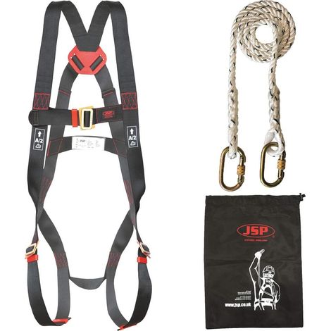JSP Kit Spartan, di Trattenuta, Imbracatura 1 Punto + Cordino (FAR1101) (1/2)