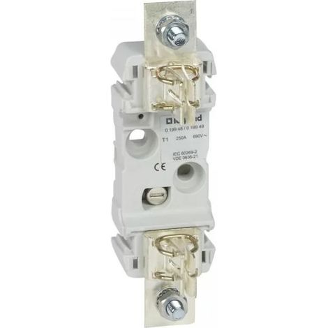 Legrand 019948 - Base for knife cartridge - size 1 - 1P bare - 250A