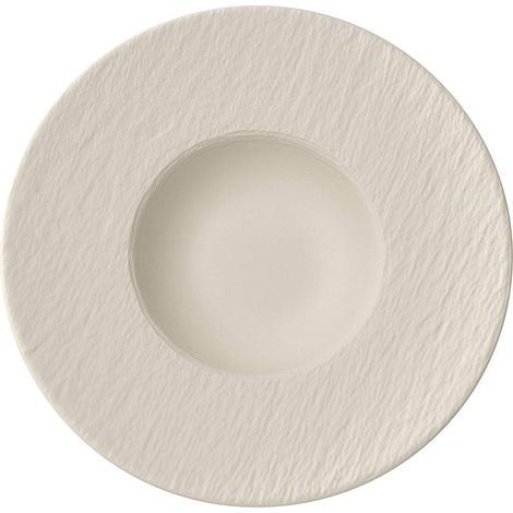 Villeroy & Boch Manufacture Piatto Da Pasta Bianco, Lavabile in Lavastoviglie, Adatto per Microonde, Stoviglie, Piatto Ceramica, Porcellana Premium (1/3)