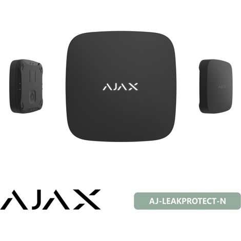 Ajax LeaksProtect Wireless flood detector Rilevatore allagamento Nero Black