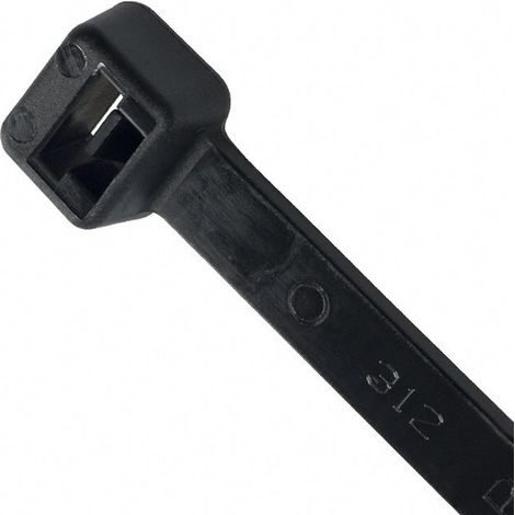 300 Pcs 100mm x 2.5mm Strong Black Nylon Plastic Cable Ties Zip Tie Wraps organizer (1/4)