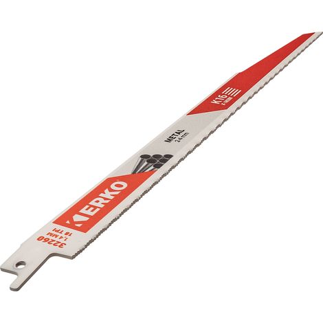 LAME SABRE ERKO 300x22x1,6 18T METAL K16 ETUI 5