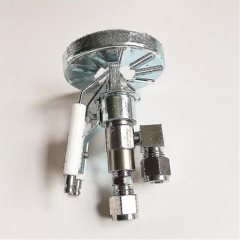 Buse de brûleur à fioul usé à siphon conique plein, pulvérisateur à atomisation d'air pour fioul lourd et diesel, buse en acier inoxydable pour brûleur - buse de 1,2 mm (1/4)