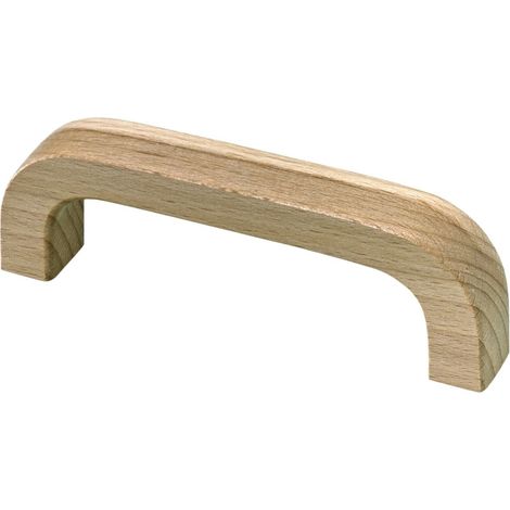 Hettich Möbelgriff Buche 16,0 x 108,0 x 35,0 mm - 1 Stück Möbelgriffe