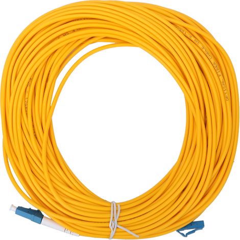 Cordon de brassage à fibre optique, câble bonne stabilité en température, installation facile, le PVC rend portable pour le système de communication
