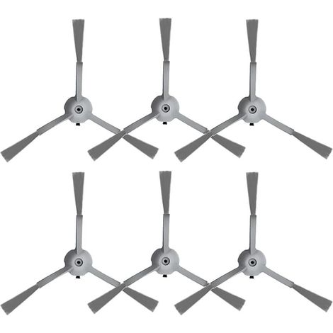 6pcs Accessories Side Brush for Eufy L60, L50, L60 Ses, L50 Sa Vacuum Cleaner Spare Parts, Cleaning Corners and Dust (1/5)