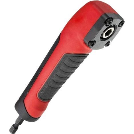 Fixation de forage à angle droit 90 degrés Directeur de perceuse Porte-tournevis Adaptateur Adaptateur de fixation outil de fixation