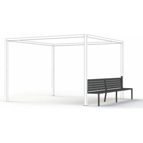 Siena Garden SCHATTENMANUFAKTUR®, Bank 150 cm P11695 300 cm (1/5)