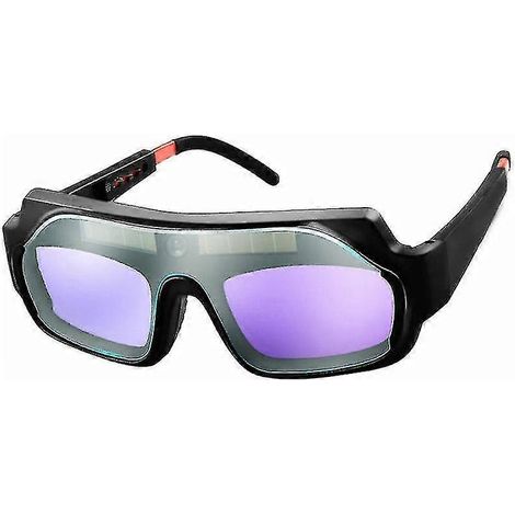 Lunettes de soudage à éclairage variable automatique, lunettes de protection anti-éblouissement pour soudeurs professionnels (1/3)