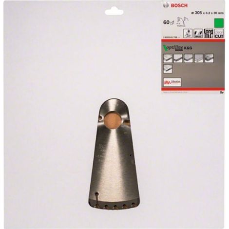 Bosch PRO Wood Kreissägeblatt 305 x 3,2 x 30 mm - 2608641768