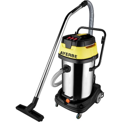 AYERBE - 587320 - Aspirador Inoxidable 70 Litros 2000